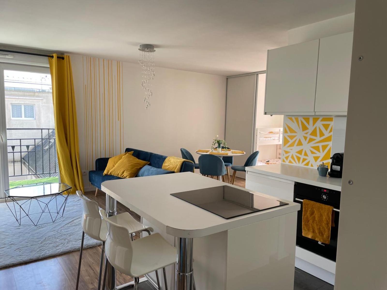 Appartement 3P Gare Terrasse Et Parking Prive Franconville  Exterior foto